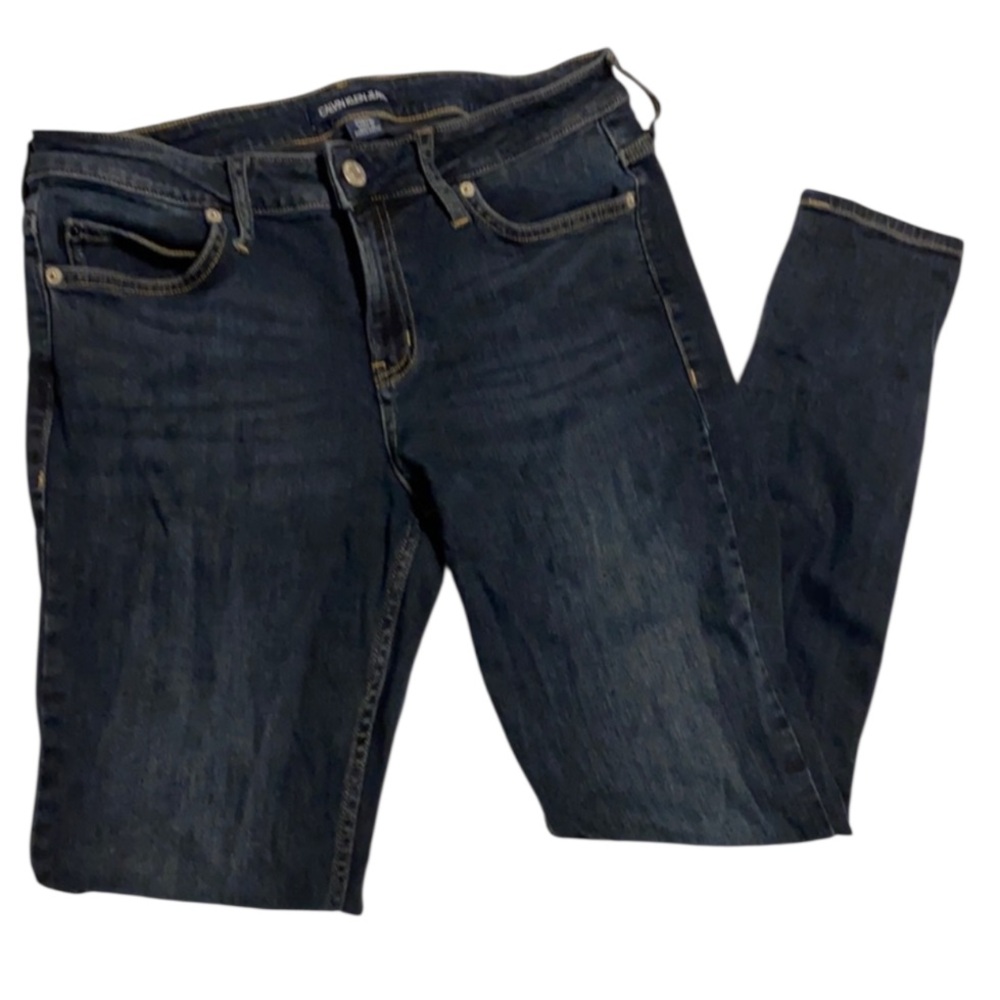 Calvin Klein Blue Skinny Jeans Size 29
